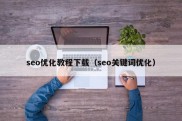 seo优化教程下载（seo关键词优化）