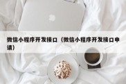 微信小程序开发接口（微信小程序开发接口申请）