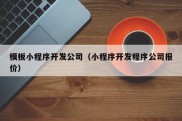 模板小程序开发公司（小程序开发程序公司报价）